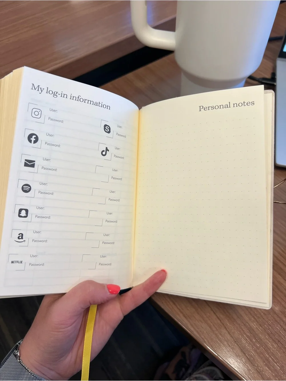 Lilac Planner Notebook - 